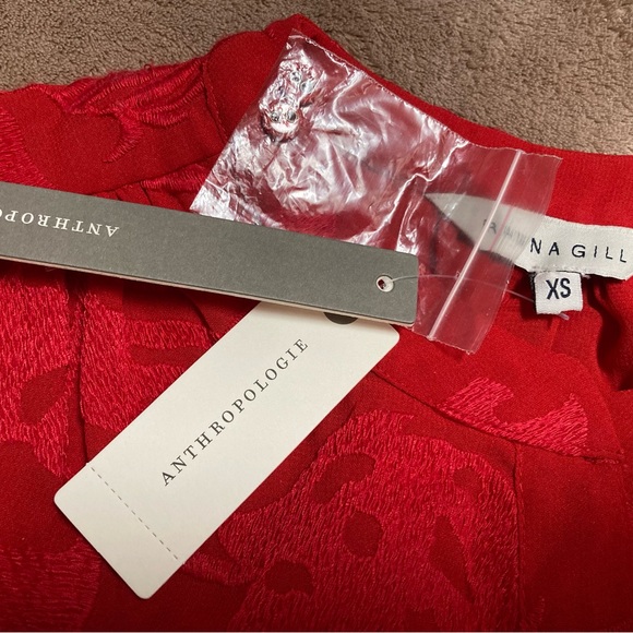 NWT ANTHROPOLOGIE RANNA GILL SCARLETTE Embroided mini dress - size XS - Picture 7 of 10